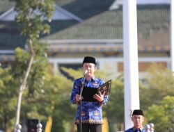 Pemkab Pringsewu Gelar Upacara HUT ke-60 Provinsi Lampung