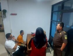 Kejari Lampura Terima Pelipahan Pelaku Pencabulan
