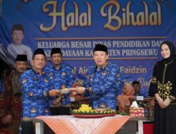 Halal Bihalal, Pj Bupati Pringsewu Harap Pererat Silaturahmi