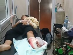 Mobi Pengangkut Batu Bara Tabrak Pengendara Motor