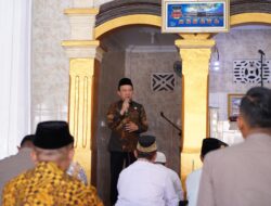 Marindo Silaturahmi Dengan Jamaah Mashid KH Ghalib Pringsewu