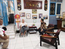 Pj Bupati Pringsewu Silaturahmi dengan Legenda Angkat Besi Lampung