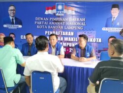 Ikut Penjaringan PAN, Bung Iqbal Tegaskan Keseriusan Membangun Bandar Lampung