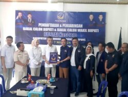 Rico Resmi Daftar Bacakada di Partai NasDem Pesawaran