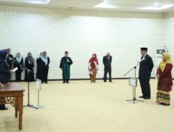 Rektor Universitas Lampung Lantik Wakil Rektor BUK dan Ketua LPPM