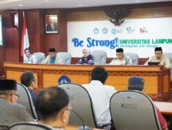 Dihadiri Puluhan Awak Media, Unila Gelar Ekspose Kegiatan Tridarma