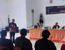 Kadivpas Kemenkumham Lampung Berikan Arahan Jajaran UPT Pemasyarakatan Lampung Utara