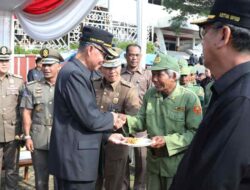 Sekdaprov Fahrizal Wakili Gubernur Jadi Irup Upacara HUT Satpol PP dan Satlinmas