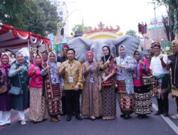 Pringsewu Wakili 15 Kabupaten/Kota Se-Provinsi Lampung dalam ajang Pawai Kendaraan Hias di Solo