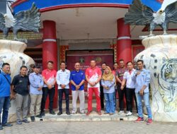 Jalin Sinergitas, PWI Lampura Audiensi Besama Karutan Kelas IIB Kotabumi