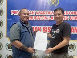 Dua Anggota PWI Lampura Ajukan Cuti