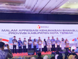 Bawaslu Provinsi Lampung Raih Penghargaan Kehumasan Terbaik Dari Bawaslu RI