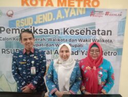 Bacalonkada Kota Metro WARU Tes Kesehatan di RSUD Ahmad Yani