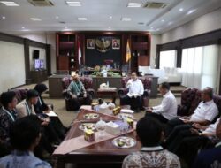 Pj. Gubernur Samsudin Diskusi Pembangunan dan Pengembangan Pendidikan