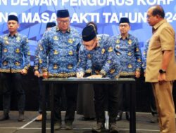 Fahrizal Dikukuhkan Sebagai Ketua Dewan Pengurus Korpri