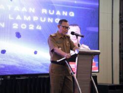 Sekdaprov Fahrizal Buka Rakor Forum Penataan Ruang Provinsi Lampung Tahun 2024