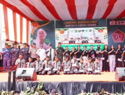 Pj. Gubernur Lampung Hadiri Lampung Bershalawat dan Doa Lintas Agama