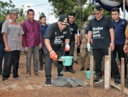 Gubernur Arinal Letakkan Batu Pertama Pembangunan Bedah Rumah