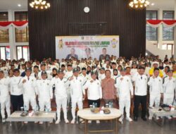 Pj. Gubernur Lepas Kontingen Lampung Mengikuti PON XXI di Aceh dan Sumut