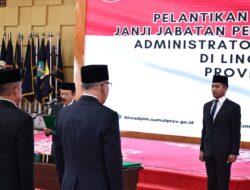 Pj Gubernur Agus Fatoni Lakukan Rotasi dan Lantik Pejabat Pemprov Sumut, Tekankan Netralitas dan Profesional