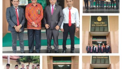 Sumpah Advokat Persadin Angkatan XIV di Pengadilan Tinggi NTB Sukses