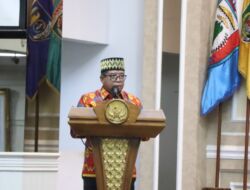 Pj. Gubernur Hadiri Pembinaan Mental Spiritual Anggota Pol PP