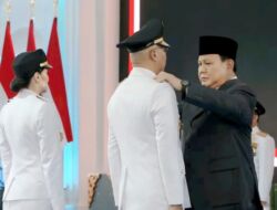 Presiden Prabowo Subianto Secara Resmi Lantik Gubernur dan Wagub Lampung Periode 2025-2030