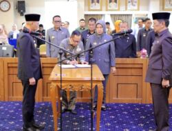 Gubernur Mirza Lantik Muhammad Firsada Sebagai Pj. Sekdaprov