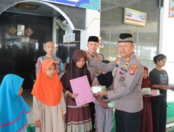 Polres Tanggamus Gelar Doa Bersama dan Santuni Anak Yatim