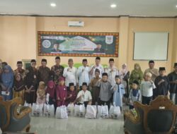 Baznas Bersama Kemenag Tubaba Berikan Santunan Anak Yatim Dan Penyandang Disabilitas