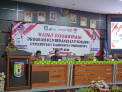 Bupati Pringsewu Buka Rapat Kordinasi Program Pemberantasan Korupsi Tahun 2025