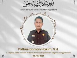 Kejari Tanggamus Berduka, Kasi Pidsus Fathurrohman Hakim Tutup Usia Secara Mendadak
