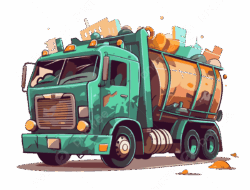 Setoran Truk Sampah Balam Jadi Bancakan?