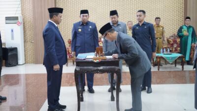 Bupati Pringsewu Lantik 10 Pejabat Pimpinan Tinggi Pratama 