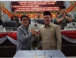 Bupati HamartoniI Sampaikan Rancangan Perubahan APBD P Tahun Angaran 2025