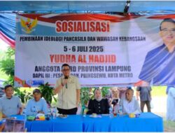 Yudha Alhadjid Ajak Masyarakat Sungai Langka Tanamkan Nilai-Nilai Pancasila