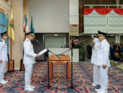 Gubernur Mirza Resmi Lantik Bupati dan Wakil Bupati Pesawaran Periode 2025–2030