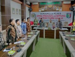 Reses : Iswan, Hadir di Pemkab Pringsewu untuk Sinkronisasi Program “JIKA MAU”