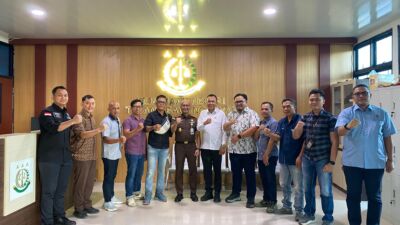 Eratkan Kemitraan, PWI Bersama Kejari Tubaba Bahas Sinergi dan Konferkab VI