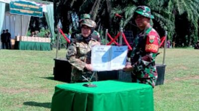 TMMD ke 126 Kodim 0427 Way Kanan di buka Langsung Oleh Bupati Ayu