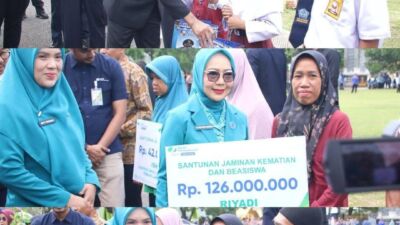 5 Program Unggulan Bupati dan Wakil Bupati   Seragam pakaian Sekolah Lampung Utara Dilaunching