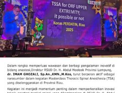 RSUDAM Jadi Pelopor Inovasi Anestesi TSA, Diminati Tenaga Medis hingga Mancanegara