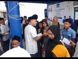 Partai Demokrat Lampura Gelar Buka Bersama dan Santuni 100 Anak Yatim-piatu 