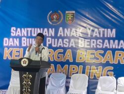 Buka Puasa Bersama PWI Lampung: Santuni Anak Yatim hingga Terima Sertifikat Tanah Kantor