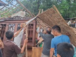 Lazismu dan MDMC Tubaba Beri Bantuan Cepat untuk Korban Rumah Ambruk 