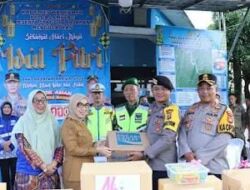 Kapolres dan Bupati Way Kanan Pantau Arus Mudik Di Jaliteng Sumatera, Jelang Hari Raya