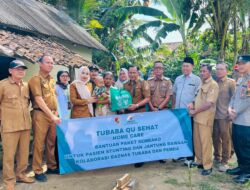 Peringati HUT ke-17, Tubaba Gelar Layanan Kesehatan di 17 Tiyuh, Baznas Salurkan 73 Paket Sembako