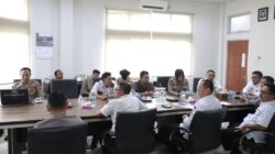 Pemkab Way Kanan Bahas PKS Assessment Center Dengan Polda Lampung 