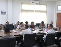 Pemkab Way Kanan Bahas PKS Assessment Center Dengan Polda Lampung 