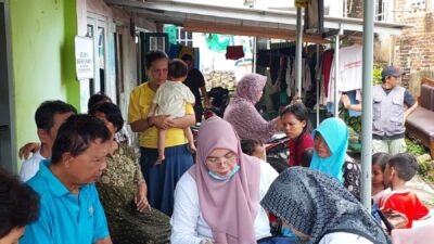 Puskesmas Way Halim Berikan Pelayanan Kesehatan bagi Warga Terdampak Banjir di Jagabaya 1 dan Jagabaya 3